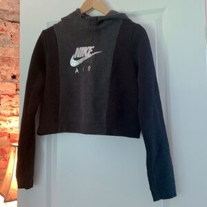 Nike cropped hoodie